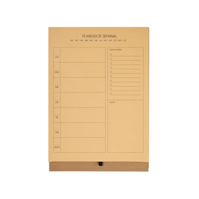 PLANEADOR SEMANAL ZIEL - Imagen 1